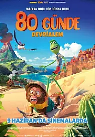 80 Günde Devri Alem Film Posteri