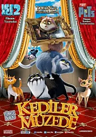 Kediler Müzede Film Posteri