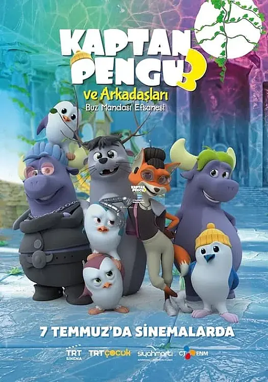 Kaptan Pengu ve Arkadaşları 3: Buz Mandası Efsanesi (2023) İzle