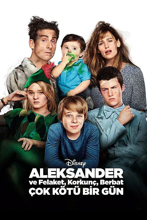 Alexander ve Felaket, Korkunç, Berbat, Çok Kötü Bir Gün (2014) İzle